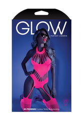 No Promises Teddy Bodystocking - FL-GL2111 by Fantasy Lingerie